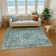 Premium Machine Washable Lampkins AMF1646 Global Rug
