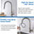 Single Handle Two Modes Pull-down Kitchen Faucet-104200656