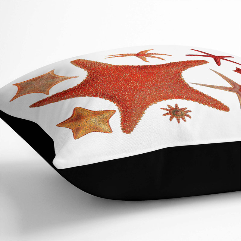Square Throw Cushion, 55 x 55 cm, Black