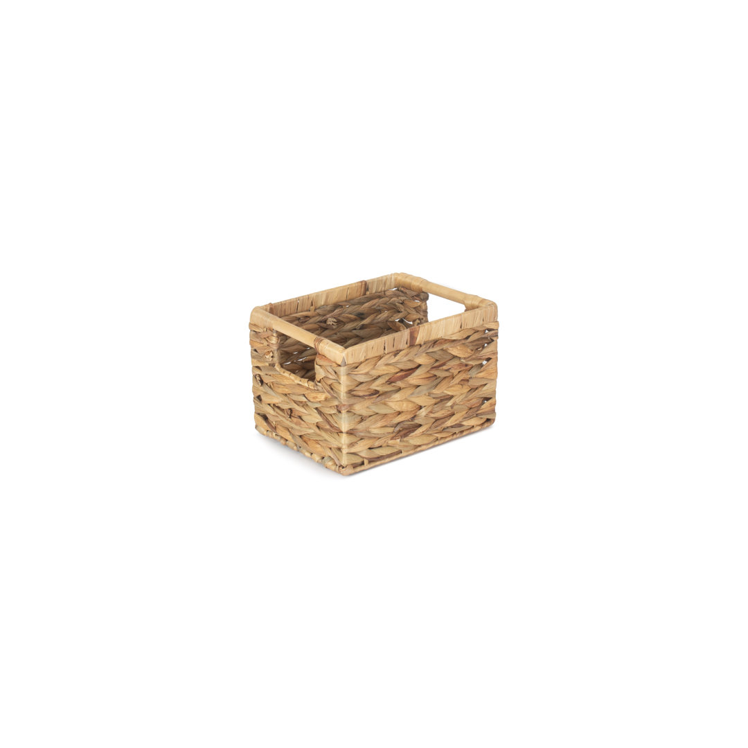 Wicker Water Hyacinth Storage Basket
