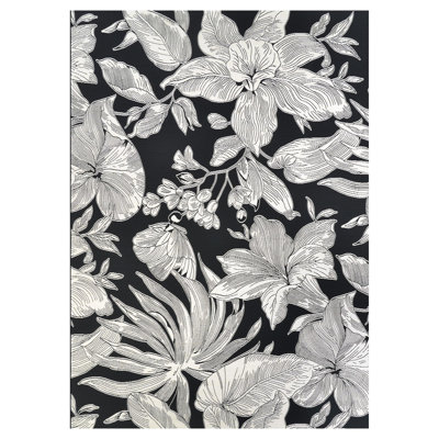 Tapis d'intérieur noir Dolce Performance