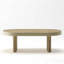 Table basse ovale Mid-Century