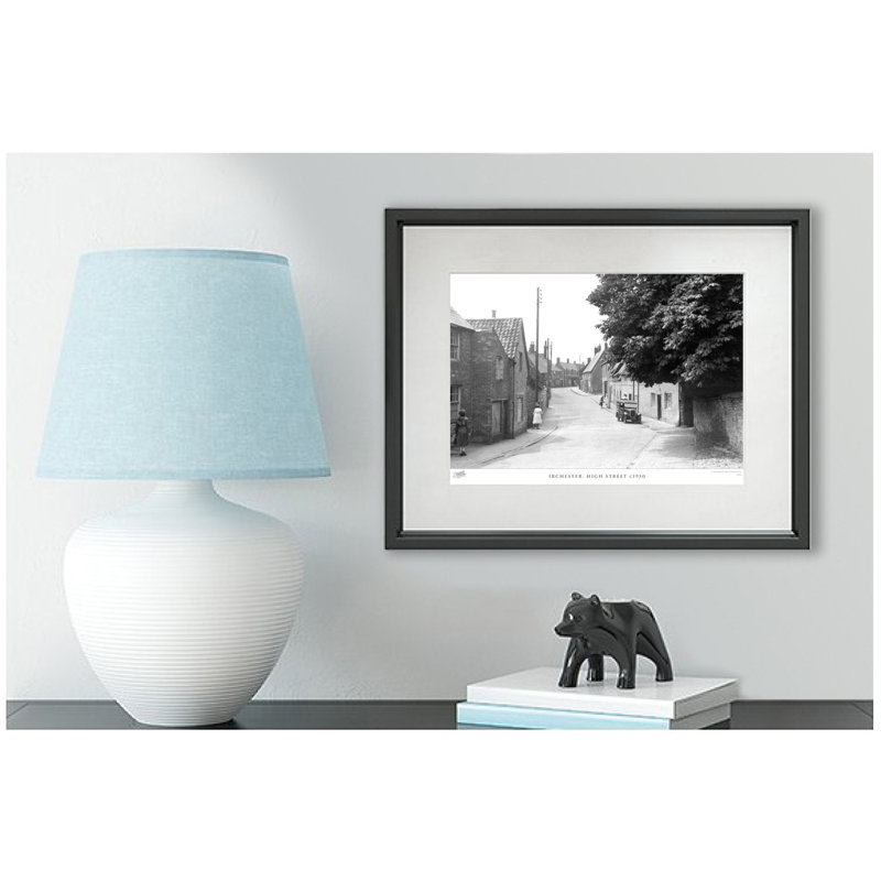 Irchester, High Street C1950 by Francis Frith - Single Picture Frame Print, 60cm H x 80cm W x 2.3cm D