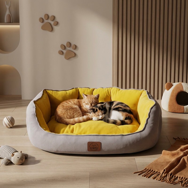 Lit pour chat Nestle, Yellow