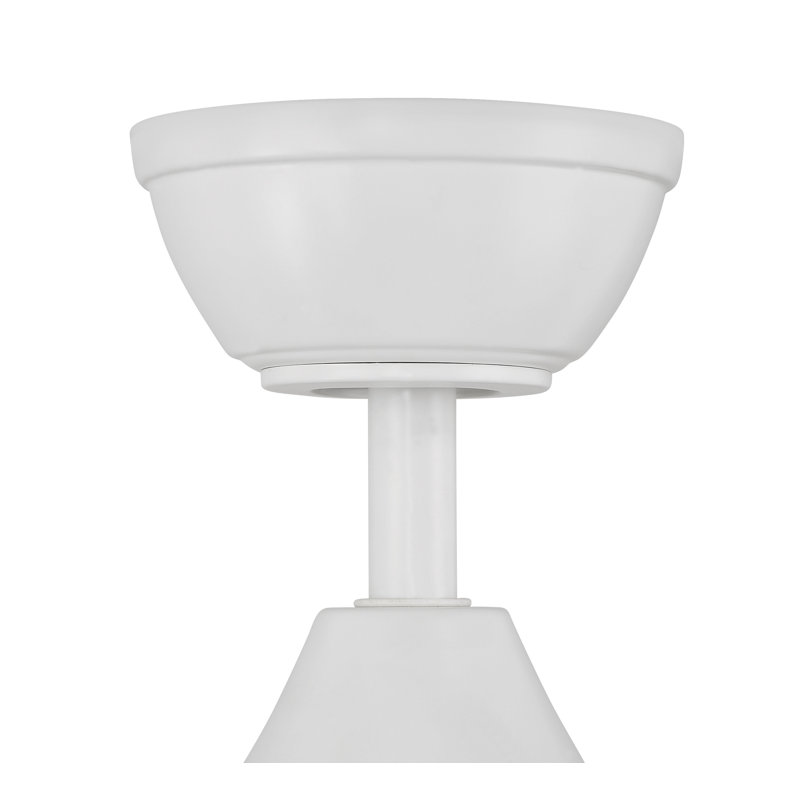 Karelle 60'' Ceiling Fan with Light Kit, White