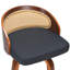 Tabouret de bar et de comptoir pivotant en similicuir-587073071-587073069