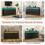 Commode 9 tiroirs avec lumières DEL et plaque de charge-821744435