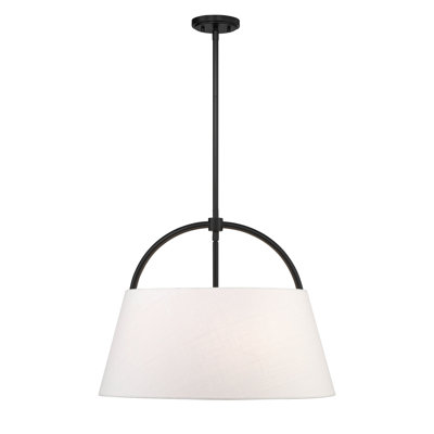 Luminaire suspendu charbon 4 lumières Lyutcho