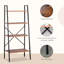 Eastep 145 cm H x 60 cm W Steel Ladder Bookcase-176038356