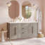 Elinor 60" Quartz Top Double Sink Vanity
