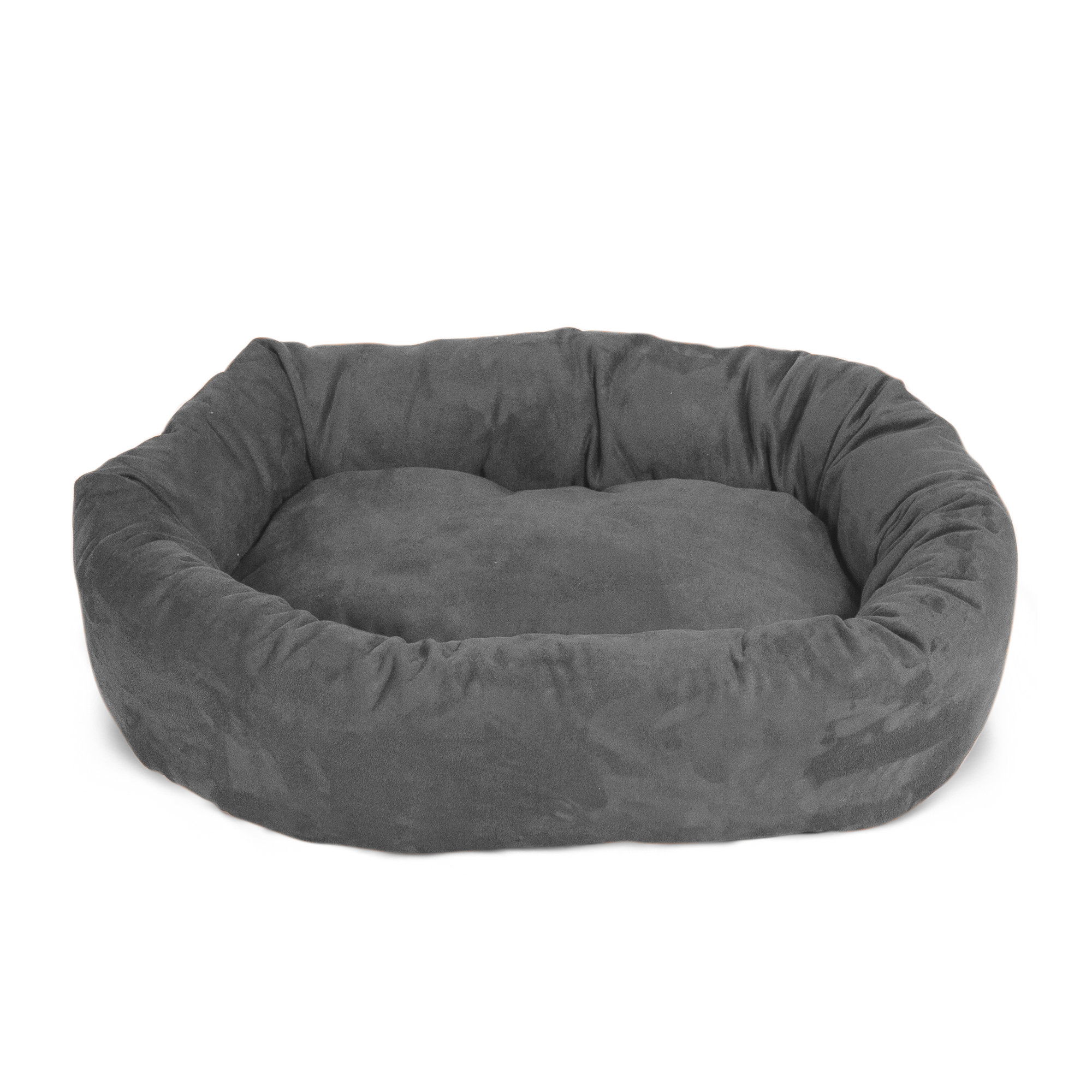 Pet Bed, Gray, Large (29" W x 40" D x 9" H)