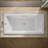 Underscore 72" x 36" Drop In Soaking Acrylic Bathtub-13239632