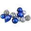 Ornements de Noël asymétriques en verre 36ct
