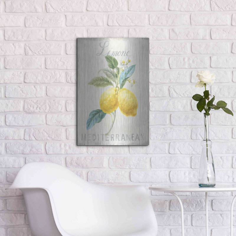 «Floursack Lemon III» par Danhui Nai, H 24 po x l 16 po