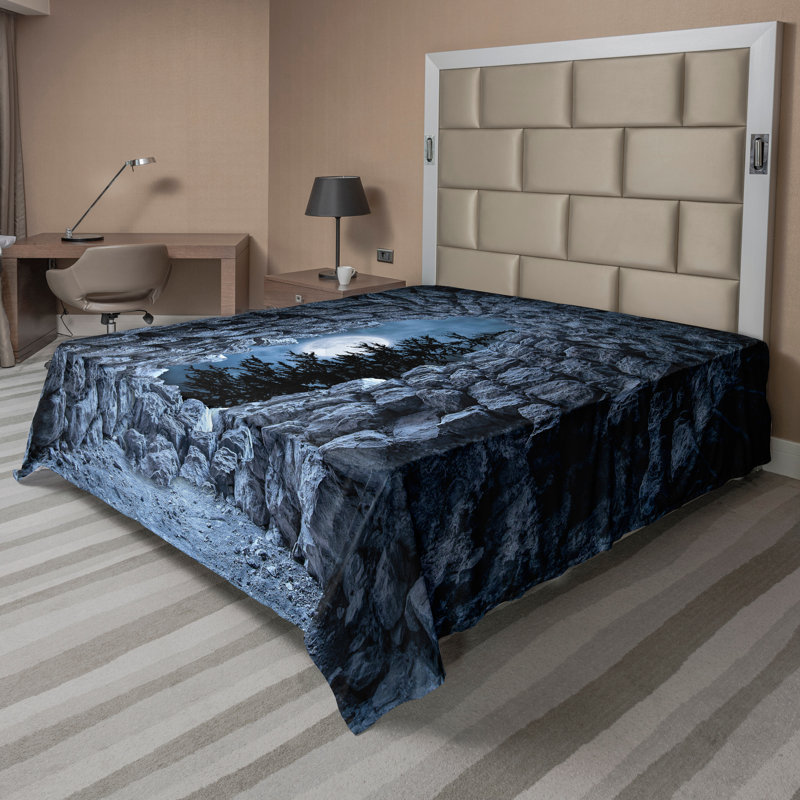 Drap-housse Ambesonne, Drap plat pour très grand lit californien