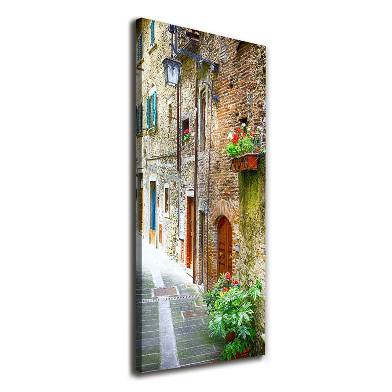 Italian Streets - Wrapped Canvas Print