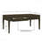 Fluted 2-Drawer Coffee Table