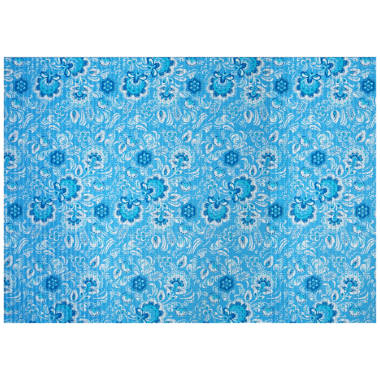 Dundee Deco Falkirk Velindre Plastic / Acrylic Bath Mat with Non