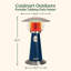 Tabletop Patio Heater - Navy-82626067