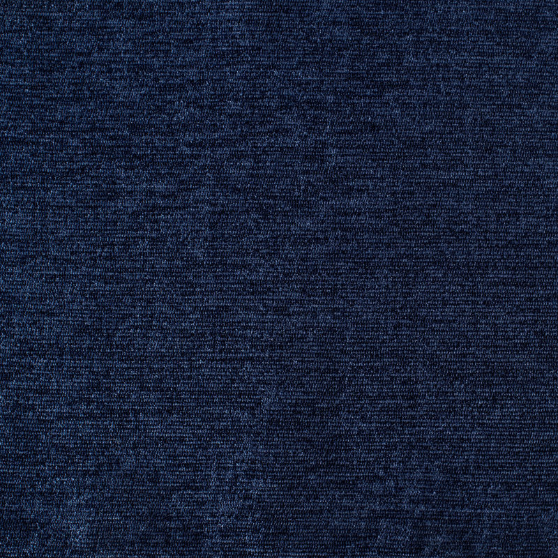 Navy Chenille Rod Pocket Window Valance, 52x14