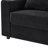 Upholstered Armchair With Storage Ottoman & USB Ports-1490827819