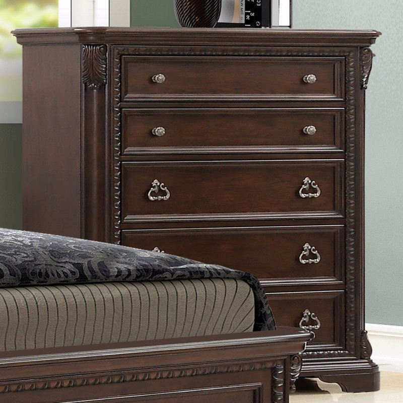 Commode 5 tiroirs, traditionnelle