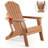 Uniopolis Foldable Outdoor Adirondack Chair-1556947423