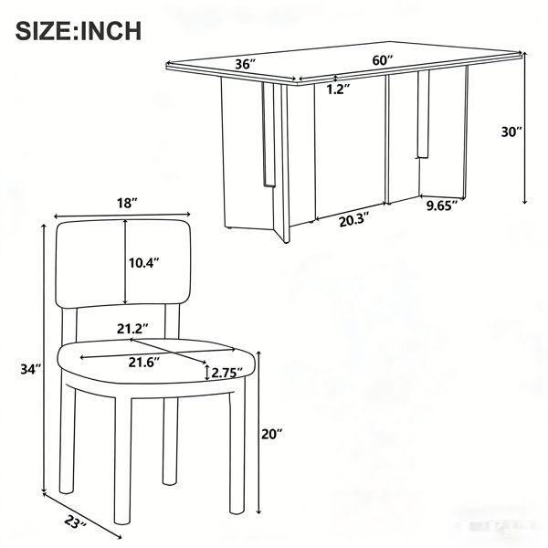 Dimensions du produit