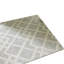 Tapis en polypropylène gris ivoire Unos