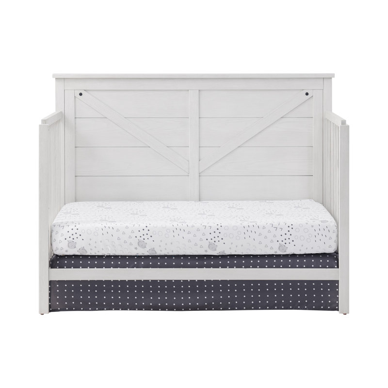 Montauk 4 In 1 Crib, Barn White