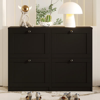 Armoire de rangement pour chaussures 16 paires Josy