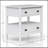 Open Nightstand With 2 Drawers-500329413