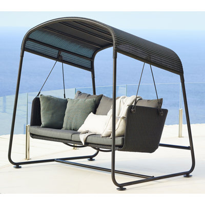 Cave 3 Person Porch Swing with Canopy