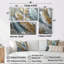 Plumes dorées V - impressions sur toile 4 panneaux-1884341005-1884341004