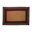 Tapis rouge / noir / brun Halleck-1436981111