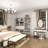 White Modular Walk in Closet Organizer System with 16 shelves and 4 drawers