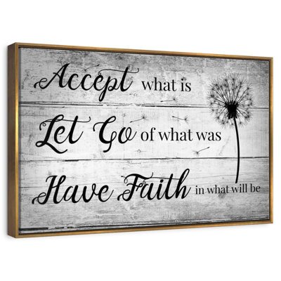 Citation «Have Faith»