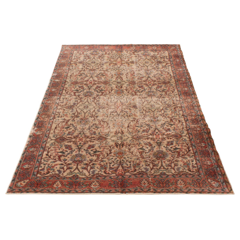 Tapis crème Melis Vintage 5 pi 10 po x 9 pi 7 po