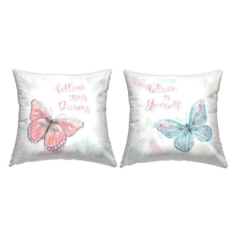 Abstract Throw Pillow