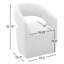 Camino Performance Fabric Rolling Arm Chair-1203330003