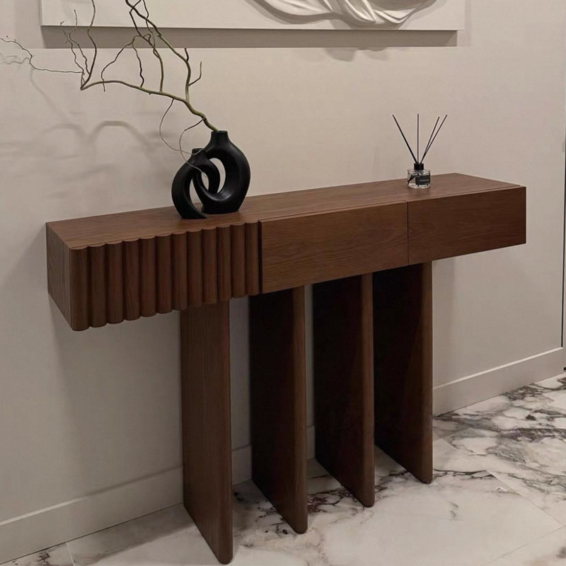 Console Wabi-Sabi, H 31,5 po x l 47,2 po x P 13,8 po