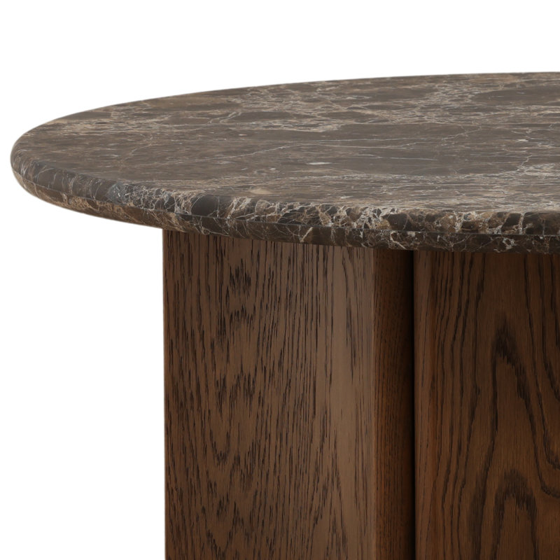 Oja Single Coffee Table, Dark Brown