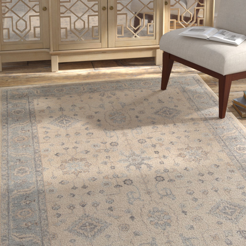 Bragdon Wool Oriental Indoor Rug, Rectangle 9'6" X 13'6"