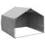 Galvanised Steel Dog House-1948362858
