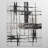 Abstract Non-Slip Machine Washable Modern Area Rug in Black/White for Living Room, Bedroom, Hallway Runner Indoor Rugs-1097896422