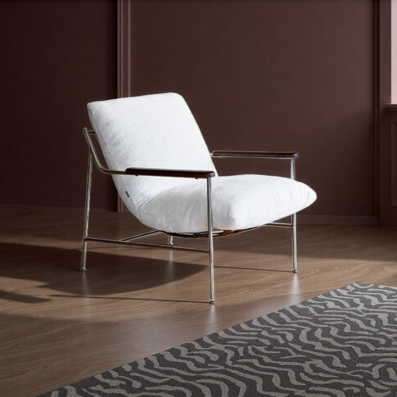 Fauteuil inclinable moderne et luxueux., Blanc