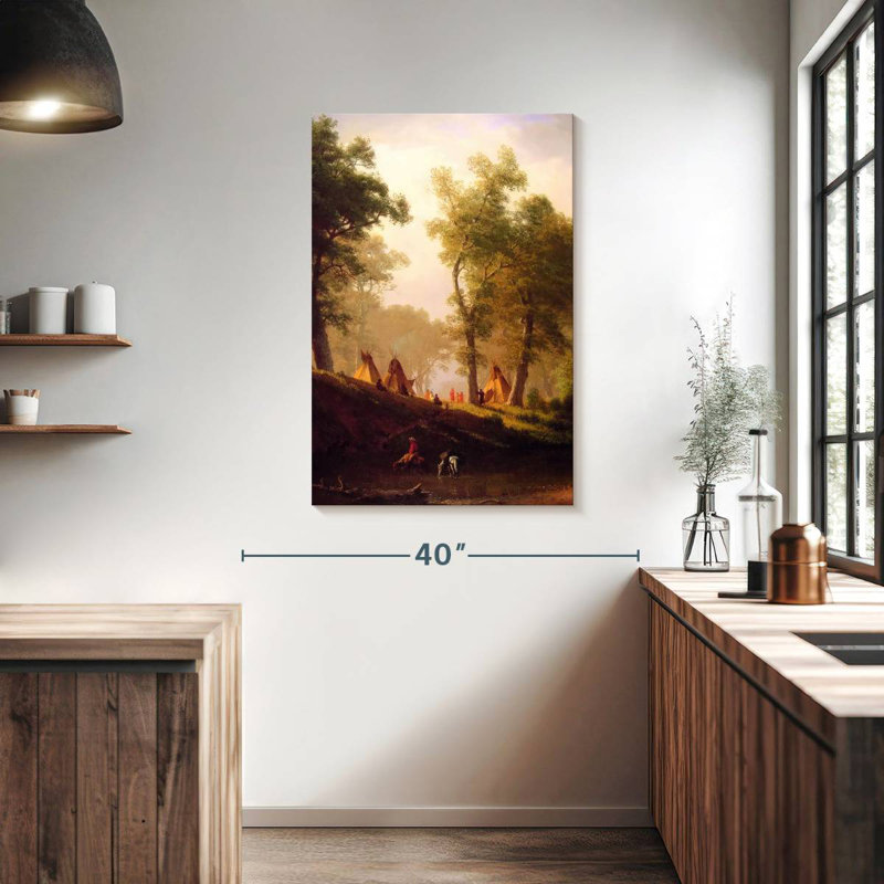 Lelar The Wolf River, 39" H x 26" W