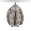 19.5" Brown Textured Resin Turtle Table Lamp-1726637652-1726637655