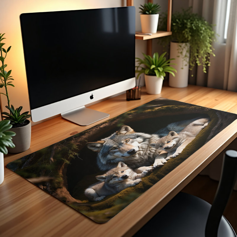 Polyester Desk Pad, 23.6x13.8