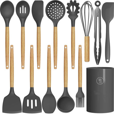 Silicone cooking utensils